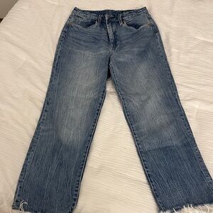 Blank NYC Straight Leg Blue Jeans